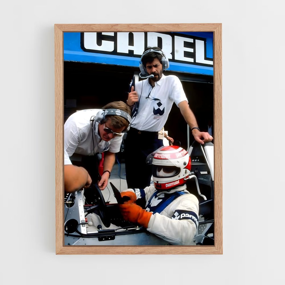 Poster Brabham Revivez – affiche Voitures de Formule 1 (vue 4)